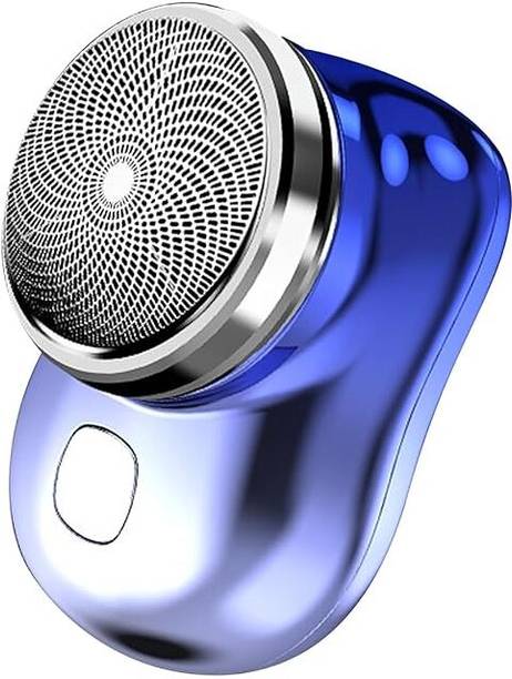 Fusion New Mini Electric Razor Shavers For Men, Rechargeable Shaver Easy One-Button Fully Waterproof Trimmer 90 min  Runtime 1 Length Settings