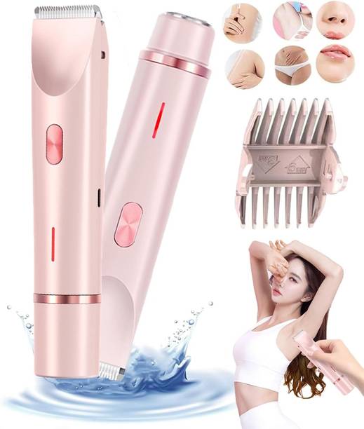 Opnex Duo Shaver Silkglide Pro Duo 2-in-1 Women Electric Shaver & Bikini Trimmer Shaver For Men