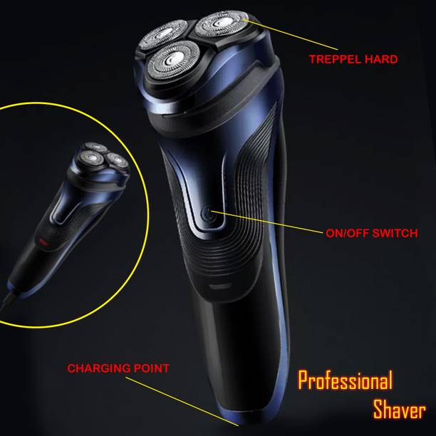 OVER BELIEVE Professional Rechargeable High Quality Best Bread Shaver For Men