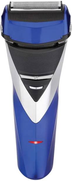 Lipzie Rechargeable Electric Foil Shaver with Dual Head Blades & Cordless Beard Shaver For Men