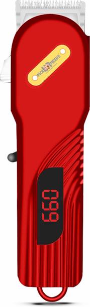 Daily Needs Shop Rechargeable Professional Hair Trimmer/Clipper With Smart Display T-Blade 5W Shaver For Men