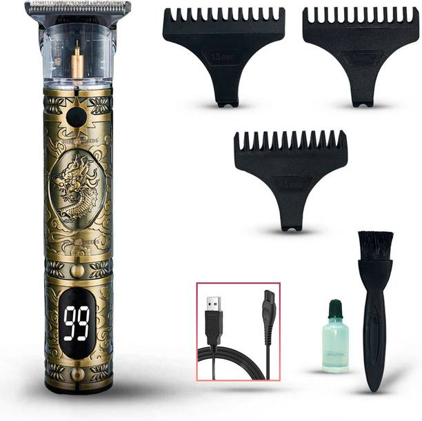 Pick Ur Needs Hair Trimmer/Shaver/Clippers For Men Rechargeable Hair Beard Digital Display Shaver For Men