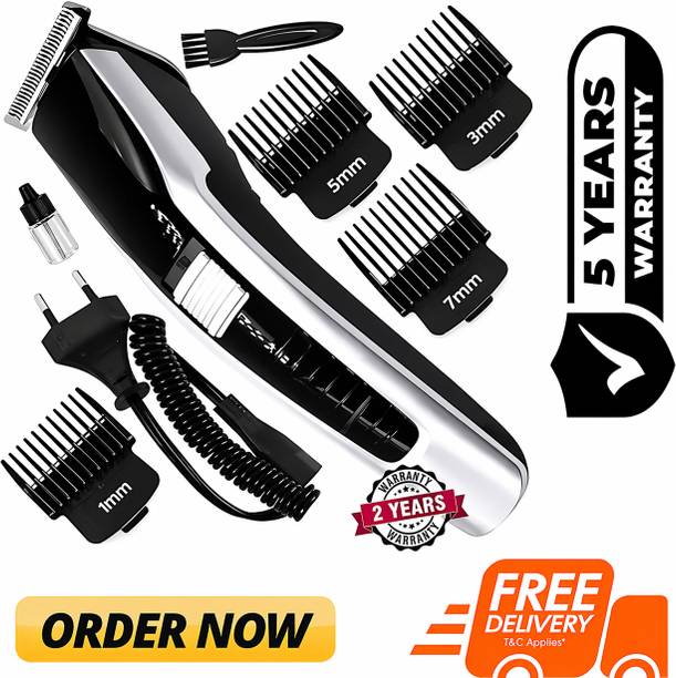 CLINLINSO Beard & Hair 538 Trimmer Rechargeable Professional Hair Trimmer Fully Waterproof Shaver For Men
