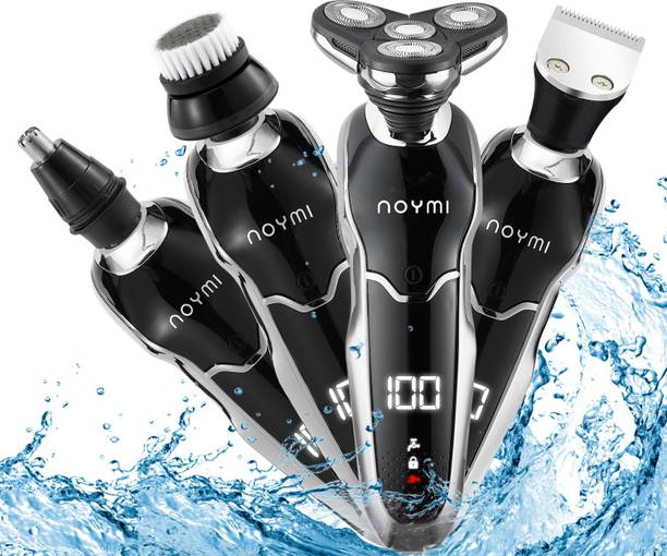 KIMTOK Waterproof IPX6 Electric Trimmer Wet & Dry Rotary Shavers for Men  Shaver For Men