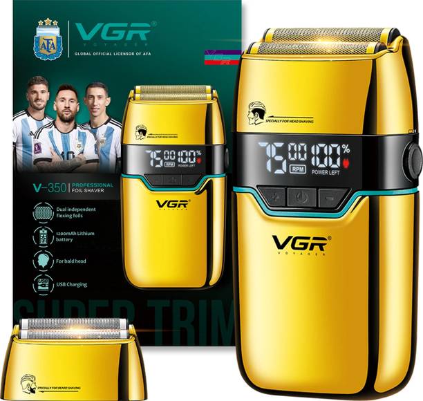 VGR V-350 Professional Foil Shaver with 7500RPMDC Motor Shaver For Men