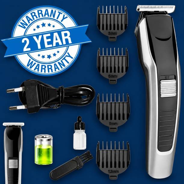 CLINLINSO 538 Professional Trimmer 60 Min Runtime Rechargeable Grooming Kit Shaver For Men