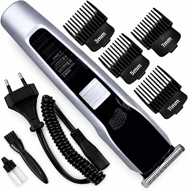 CLINLINSO 538 Rechargeable Hair & Beard Trimmer for Men | Cordless Grooming Machine Shaver For Men