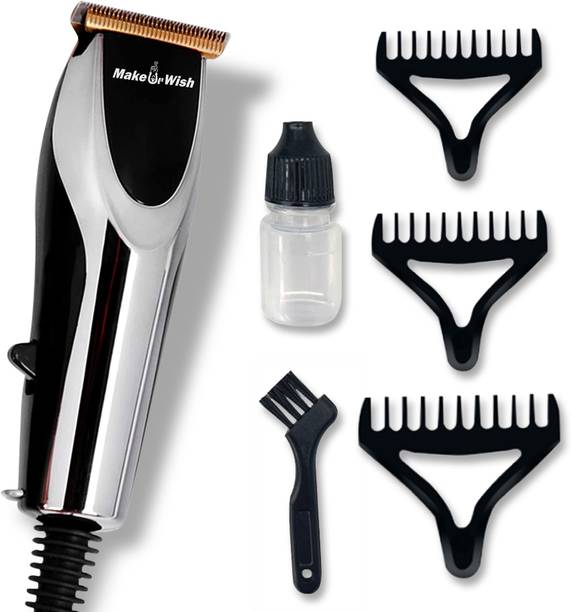 Make Ur Wish Hair Trimmer Professional High Quality Shaver With Clipper Shaver For Men