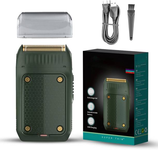 Rivvo Rechargeable Beard Shaver for Men with Smooth Trimming Finish Shaver For Men