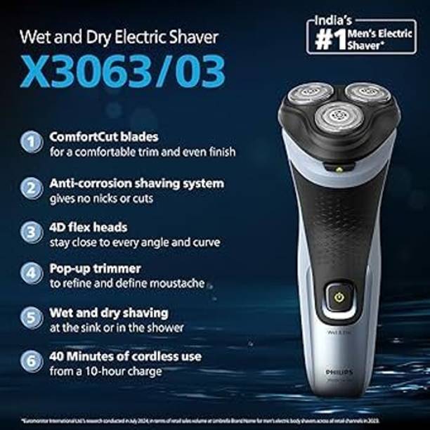 PHILIPS 3063  Shaver For Men