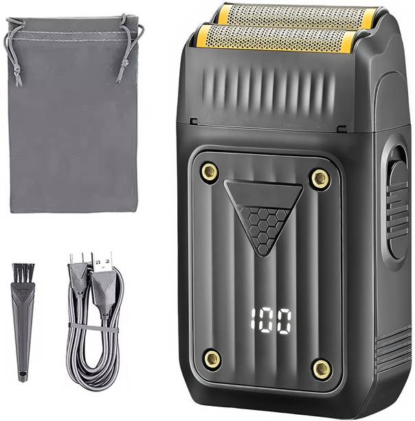 VGRpro V 363 Dual Head Foil Shaver 8000 RPM Titanium Coated Shaver For Men, Women