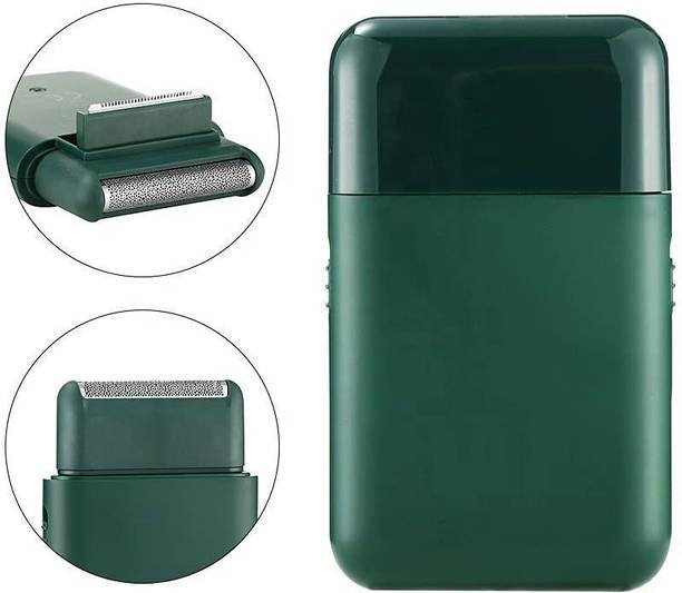 Orelius Fire ® Rechargeable Electric Ultra Thin Shaver 500 mAh Mini Beard Trimmer Shaver For Men, Women