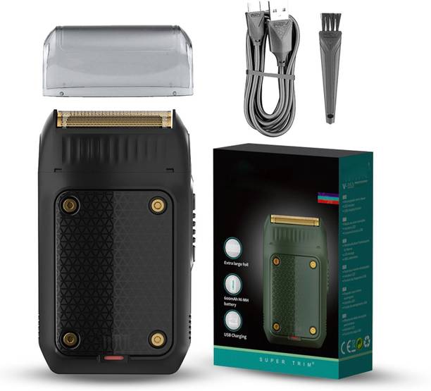 Rivvo Beard and Mustache Shaver with Adjustable Cutting Length Settings Shaver For Men