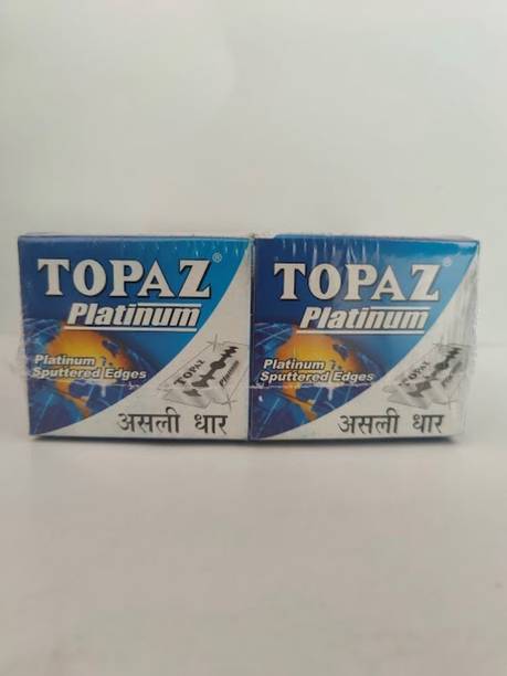 TOPAZ Platinum Blades 500 BLADES (EACH PACKET CONTAIN 50 BLADES) TP