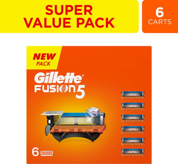 Gillette Fusion 5 Manual Shaving Blades for men