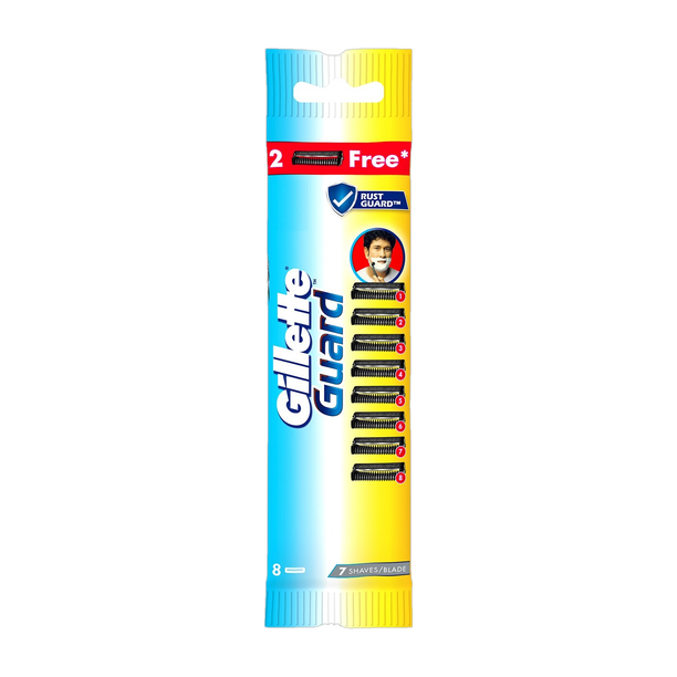 Gillette Guard Shaving Blades for men with flexible