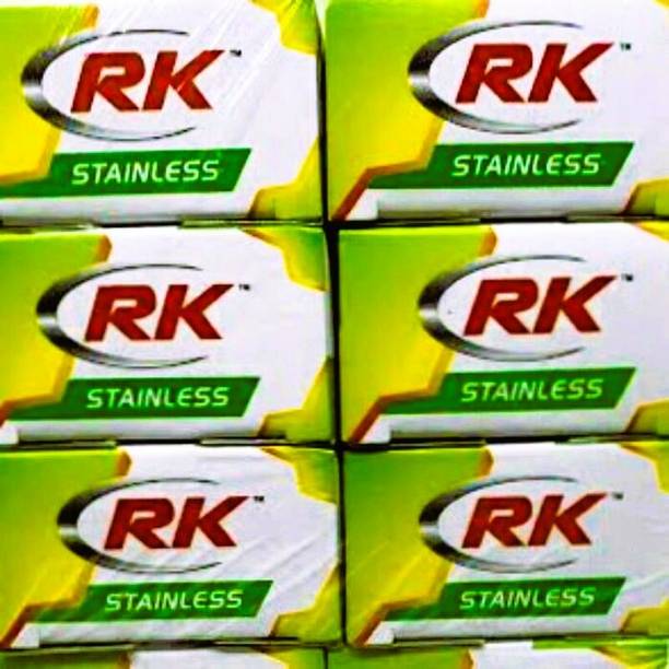 RK Stainless Cartridge RK STAINLESS SALOON PACK 300 CARTRIDGES BLADES (EACH PACKET CONTAIN 50 BLADES)Q