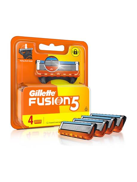 Gillette Fusion 5-Bladed Cartridges with Precision Trimmer