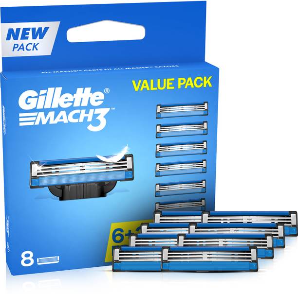 Gillette Mach3 Cartridges for More Comfort