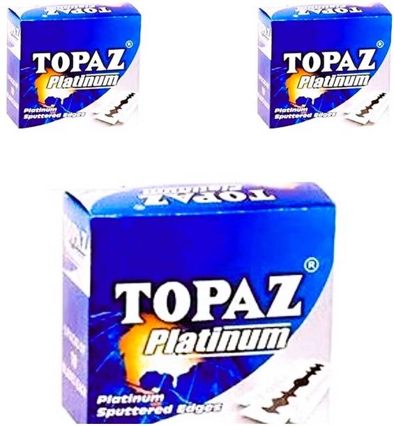 TOPAZ PPlatinum Blades 150 BLADES (EACH PACKET CONTAIN 50 BLADES)