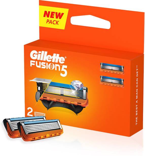 Gillette Fusion 5-Bladed Cartridges with Precision Blade