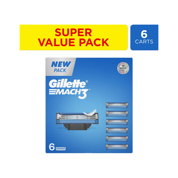 Gillette Mach3 Shaving blades for men