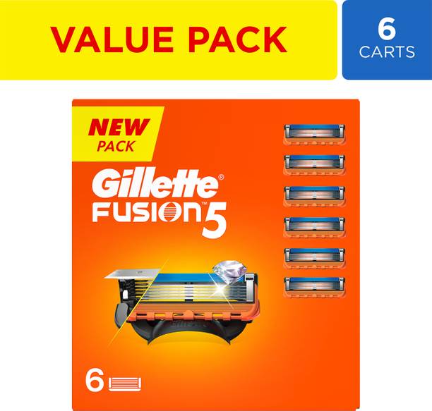Gillette Fusion 5 Manual Shaving Blades for men