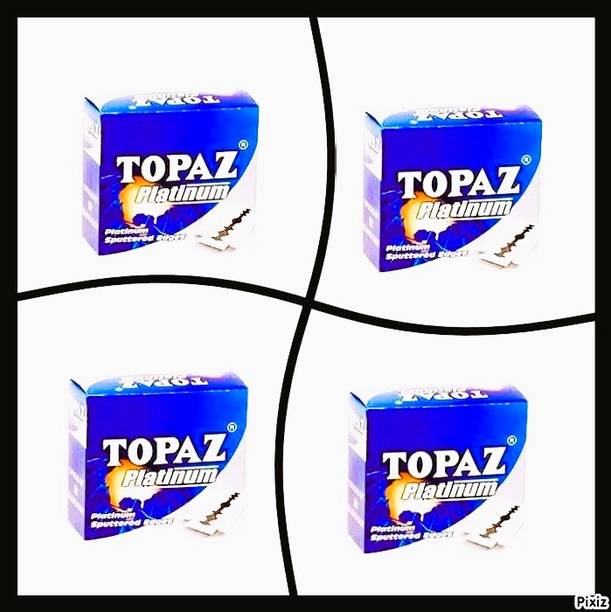 TOPAZ Plaatinum Blades 200 BLADES (EACH PACKET CONTAIN 50 BLADES)
