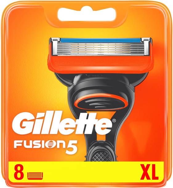 Gillette Fusion5 Razor XL Blade 8X1 (IMPORTED) Precision Trimmer, 5 Anti-Friction Blades
