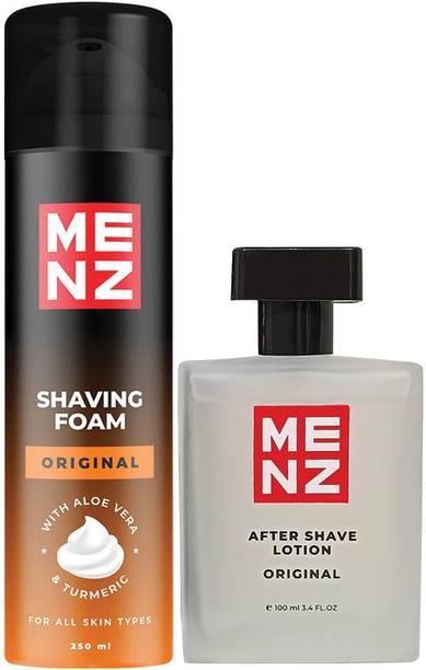 MENZ Luxury Combo Pack Original Shaving Foam 250Gm & After Shave Lotion 100Ml