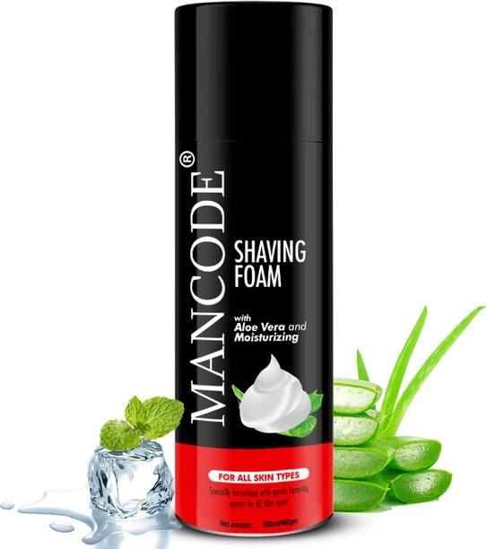 मैनकोड Shaving Foam for Men Shave Foam Minimizes risk of nicks cuts & razor burn