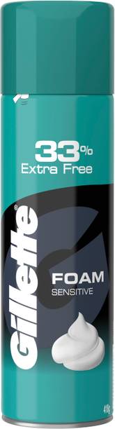 GILLETTE Sensitive Skin Shave Foam (418 g)