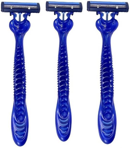 MR TEXTILE Men's Disposable Shaving Razor with Twin Blades, Men & Women