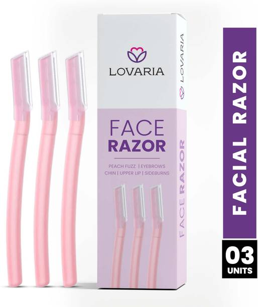 lovaria Face Razor for Women, Eyebrow Razor, Face Shaving Razor, Smooth & Painless, Women