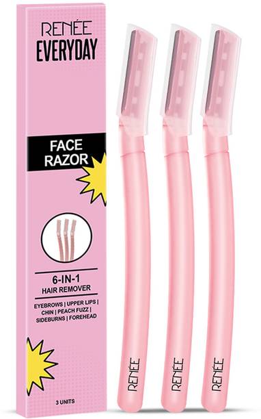 रेनी Everyday Face Razor Painless Hair Remover for Brows, Upper Lips, Chin, Forehead