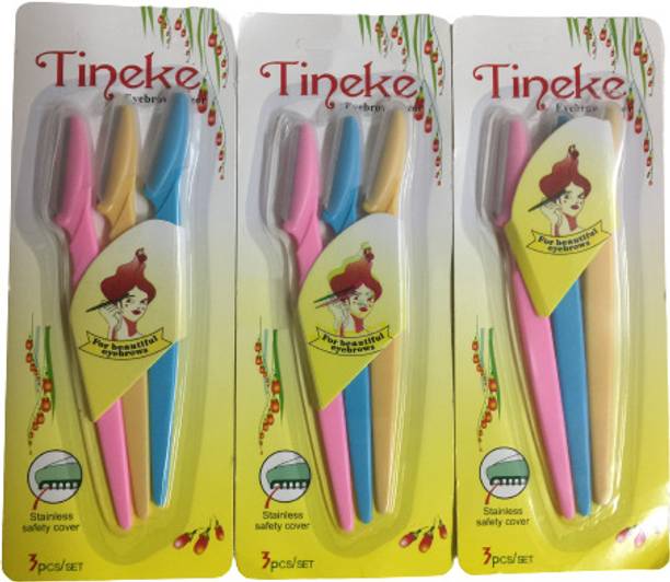 Planetone Tinkle Eyebrow Razor(Pack of 3), Women