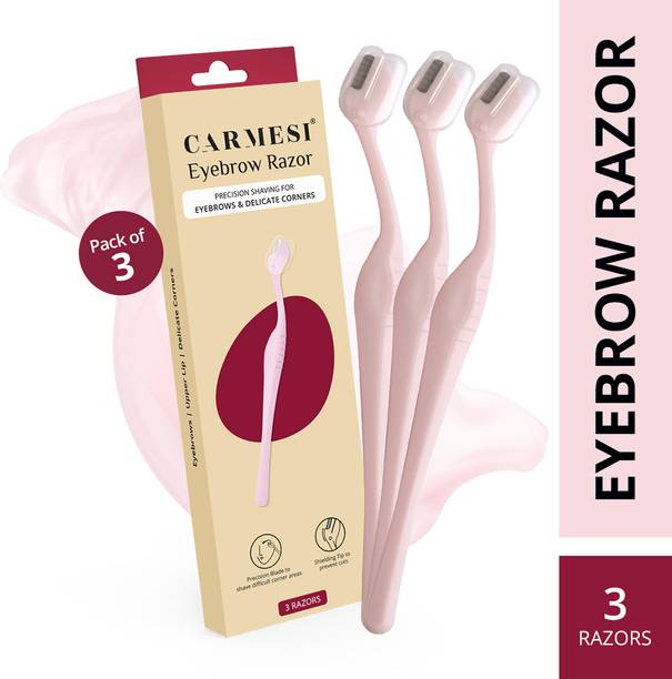 Carmesi Eyebrow Razor | For Salon-Like Eyebrows | Eyebrows, Upper Lip, Targeted, Women