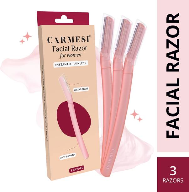 Carmesi Face Razor for Women | For Instant & Painless Hair Removal, Women