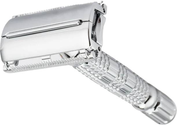 UBRONIK Superior Quality Double Edge Stainless Steel Shaving Razor, Men