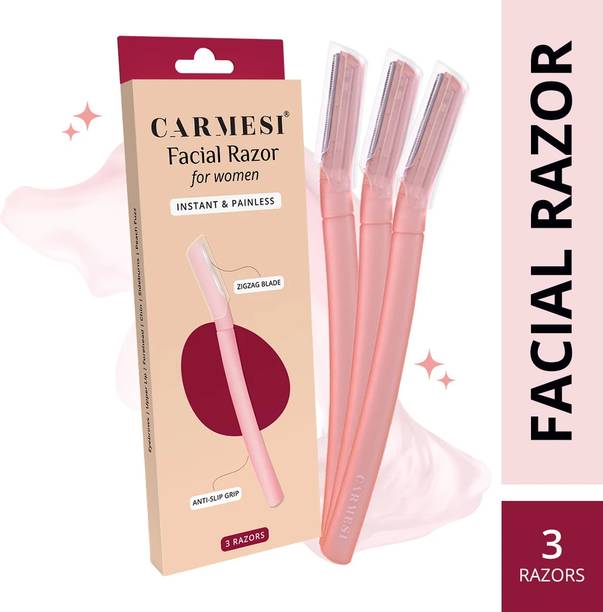 Carmesi Face Razor for Women | For Instant & Painless Hair Removal, Women