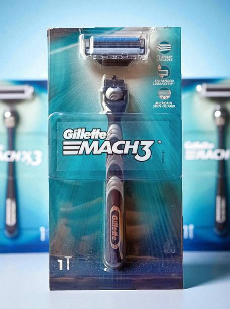 Gillette Mach3 Manual Shaving RazorStandard Pack, Men