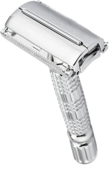 UBRONIK Ultimate Stainless Steel Safety Razor with Double Edge, Men