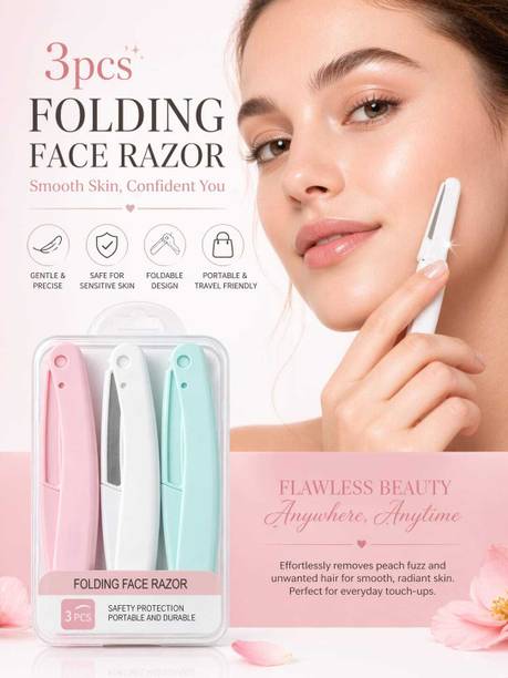 Pure Bliss Face razor for women pack of 3, Women