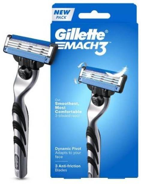 Gillette Men's Shaving Razor + Cartridge (1 Handle + 1 Cartridges), Men