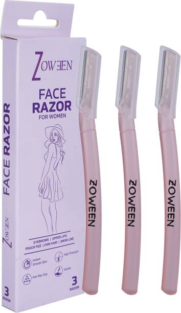 zoween Eyebrow and Facial razor for women | upperchin | sideburns | forehead, Women
