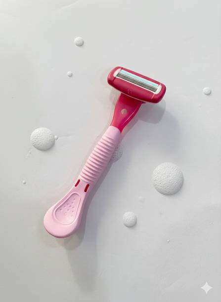 wetell Women’s System Razor with Replaceable Cartridge,Triple Blade 1 Razor,1 Cartridge, Women