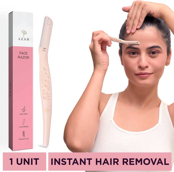 AZAH Reusable Face Razor For Women Facial Hair | Eyebrows, Upper Lip,Peach Fuzz,Chin|, Women