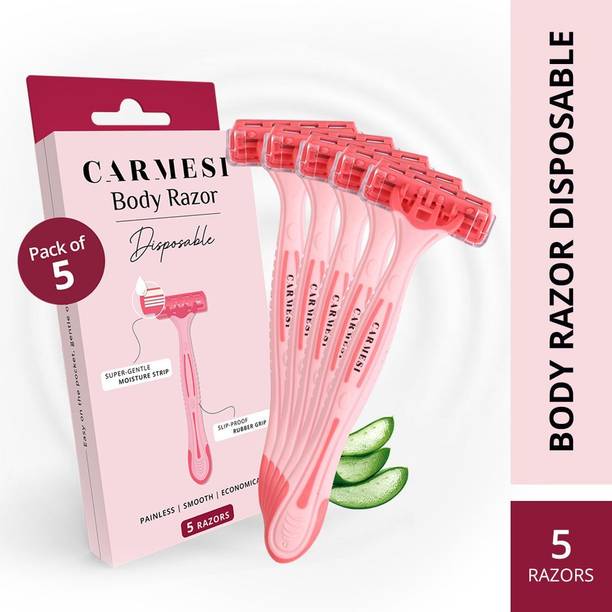 Carmesi Disposable Body Razors for Women | Safe, Hygienic & Economical, Women
