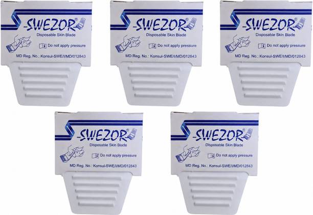 swezor Disposable skin blade, Manual razor Made in Sweden, Men & Women
