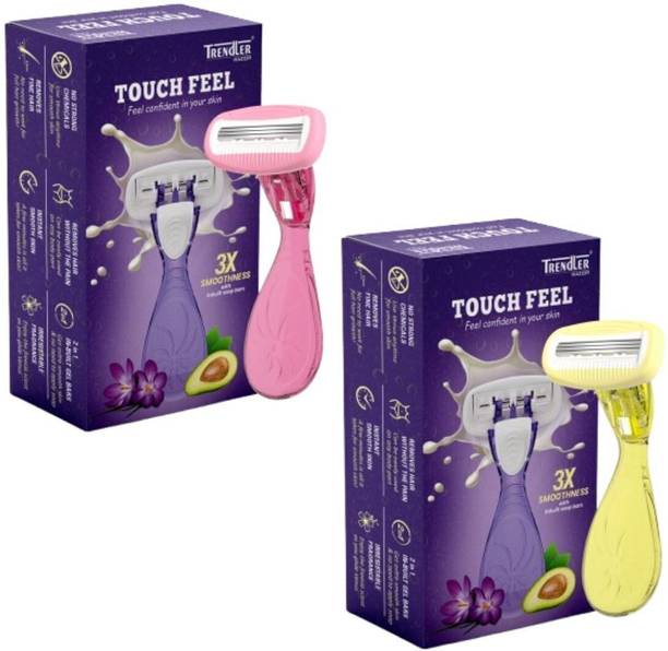 TRENDLER Touch Feel Razor Women Body Razor with avocado, Women